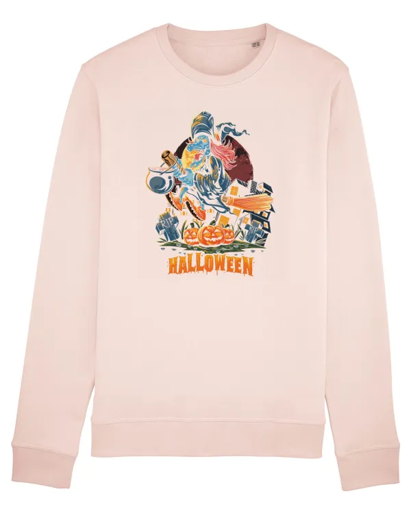 Bluză mânecă lungă Unisex Rise Candy Pink
