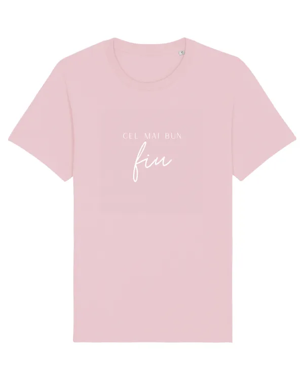 Cel mai bun fiu (alb).  Cotton Pink