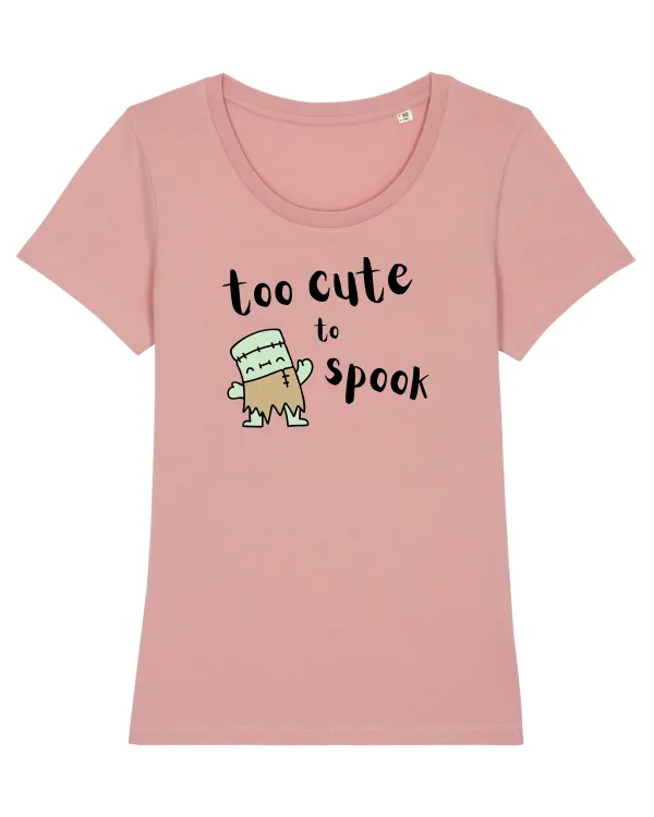 Too cute to spook (negru)  Canyon Pink