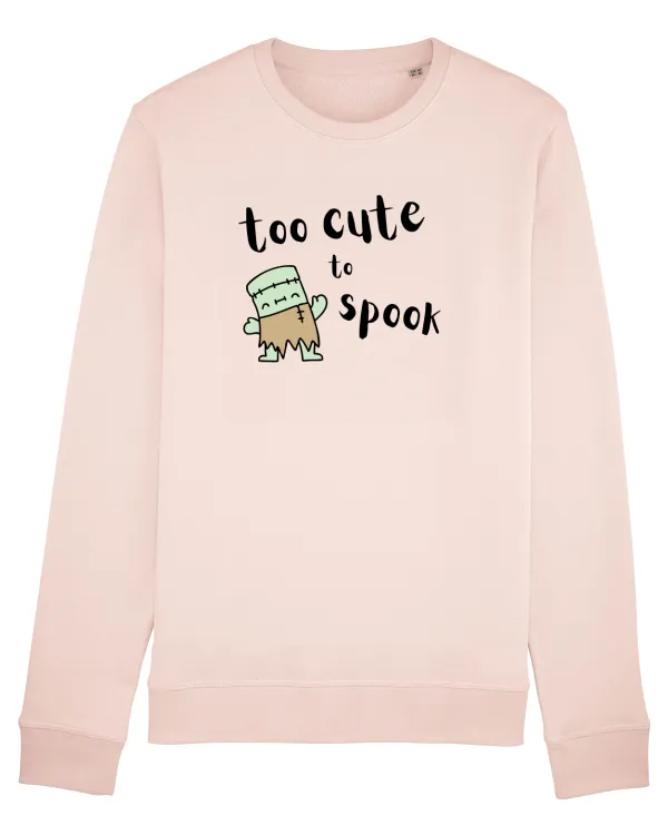 Too cute to spook (negru)  Candy Pink