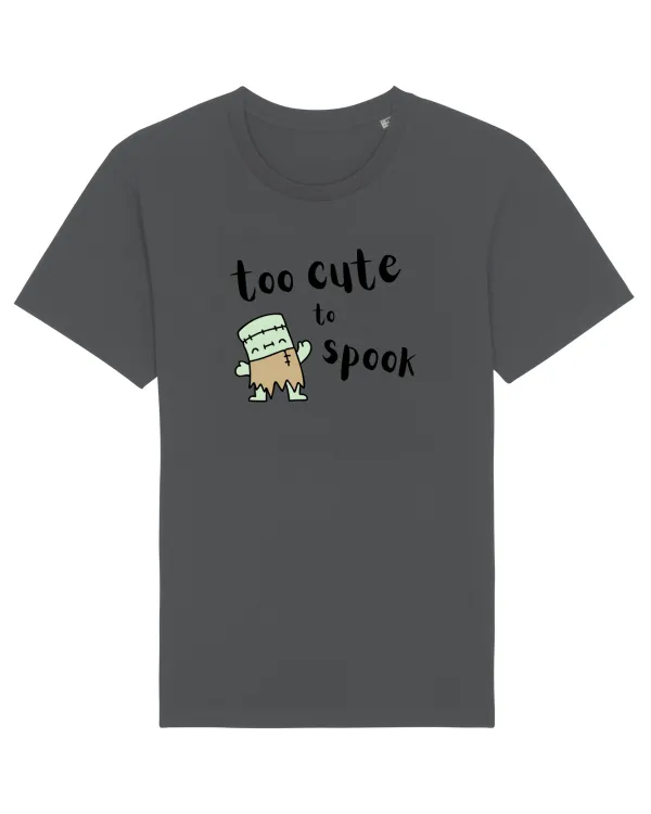 Too cute to spook (negru)  Anthracite