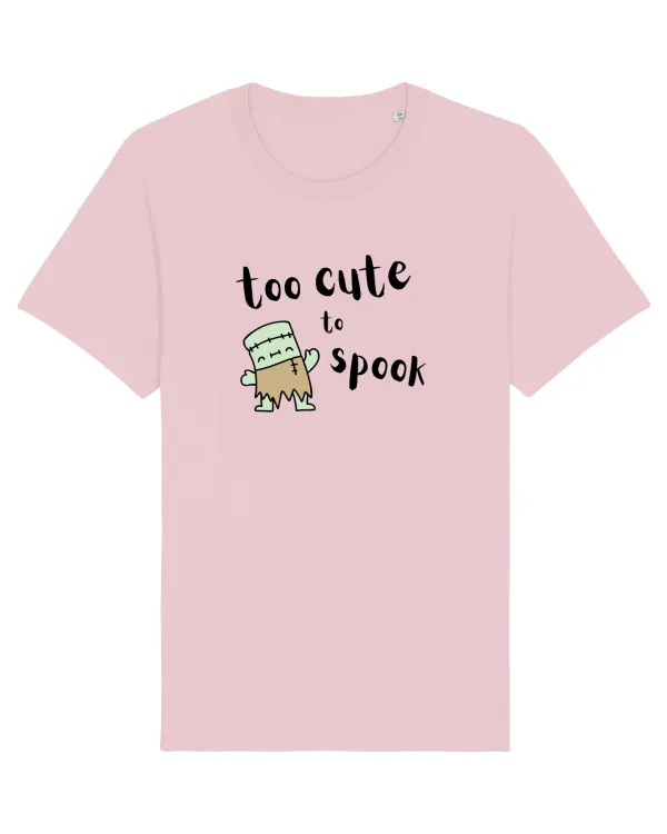 Too cute to spook (negru)  Cotton Pink