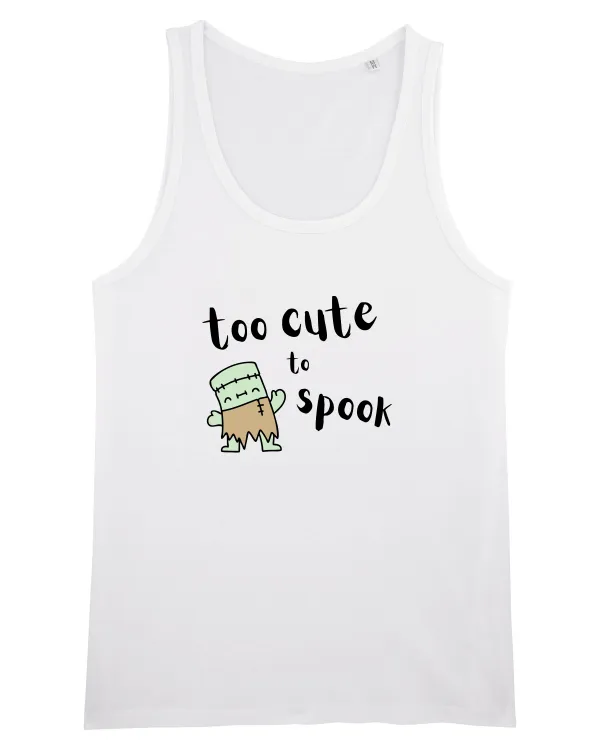 Too cute to spook (negru)  White