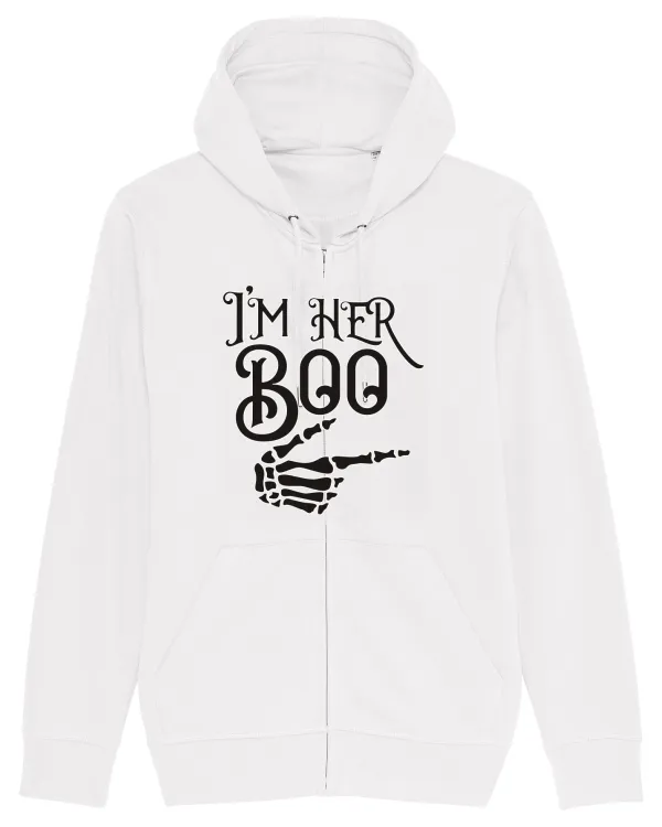I'm Her Boo Hanorac cu fermoar Unisex Connector