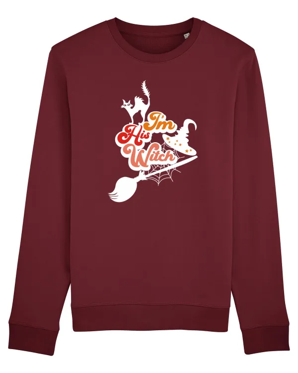 Bluză mânecă lungă Unisex Rise Burgundy
