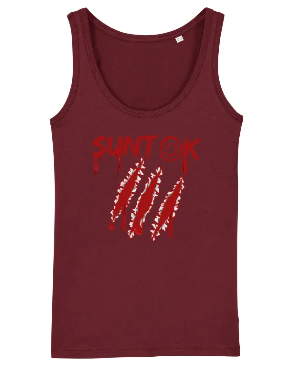 Sunt ok Halloween Burgundy