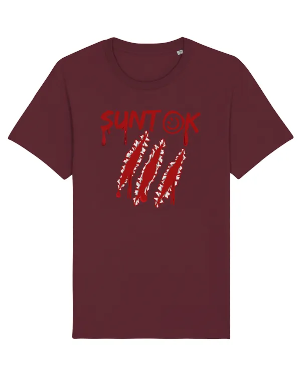 Sunt ok Halloween Burgundy