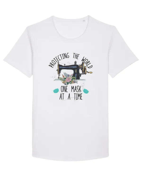 Protecting the World Tricou mânecă scurtă guler larg Bărbat Skater
