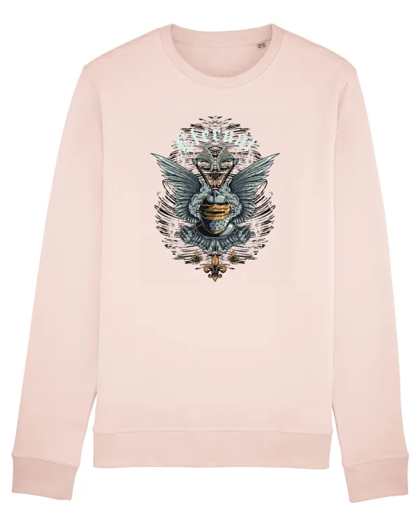 Bluză mânecă lungă Unisex Rise Candy Pink