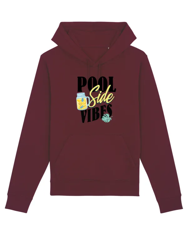 Pool Side Vibes Burgundy