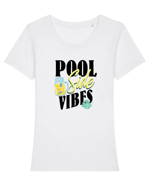Pool Side Vibes White