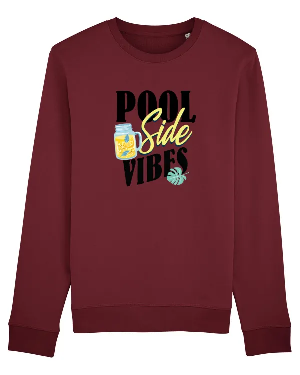 Pool Side Vibes Burgundy
