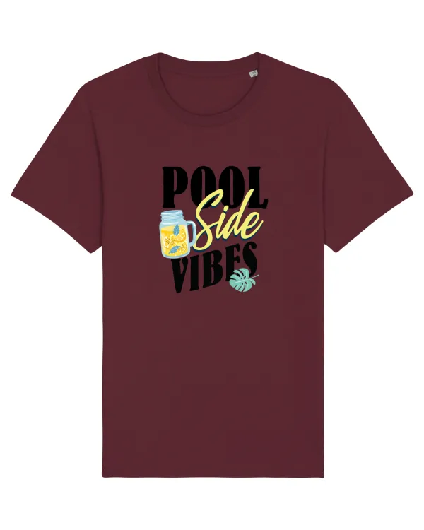 Pool Side Vibes Burgundy