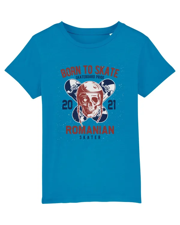 ROMANIAN Skater Tricou mânecă scurtă  Copii Mini Creator
