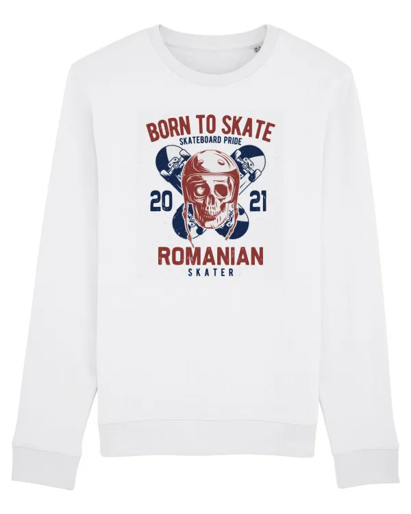 Bluză mânecă lungă Unisex Rise White