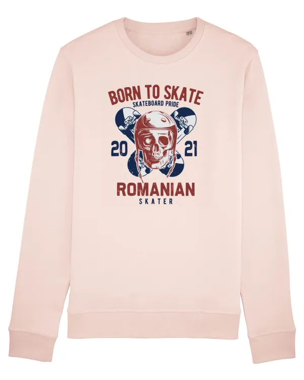 Bluză mânecă lungă Unisex Rise Candy Pink