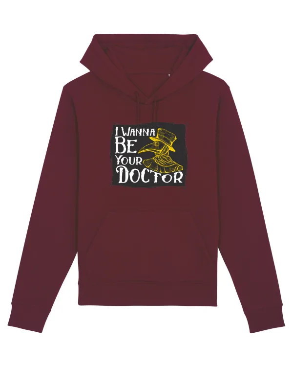 I Wanna Be Your Doctor Burgundy