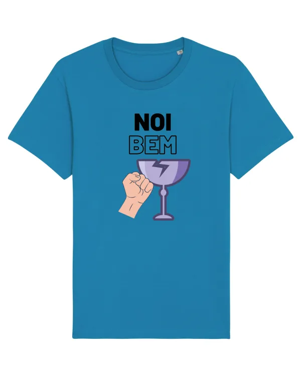 Tricou mânecă scurtă Unisex Rocker Azur