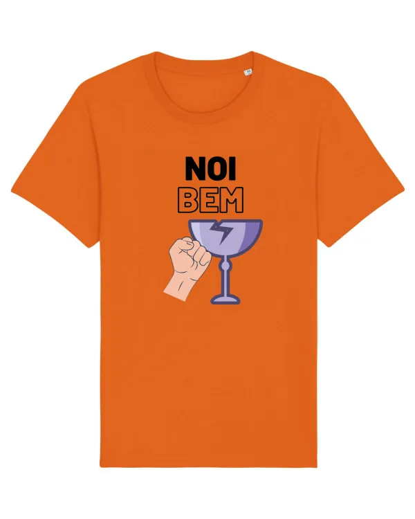 Tricou mânecă scurtă Unisex Rocker Bright Orange