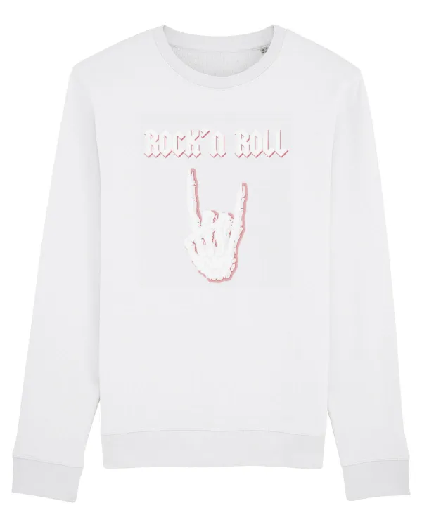 Bluză mânecă lungă Unisex Rise White