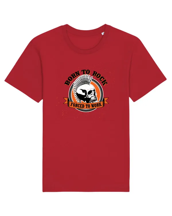 Tricou mânecă scurtă Unisex Rocker Red