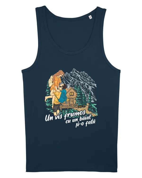Vis frumos cu un băiat și-o fată Maiou Bărbat Runs