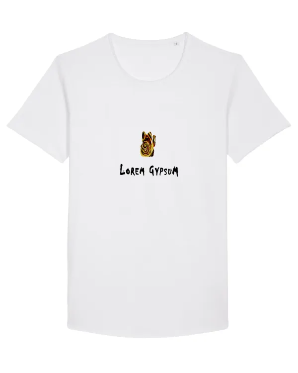 Lorem Gypsum Tricou mânecă scurtă guler larg Bărbat Skater