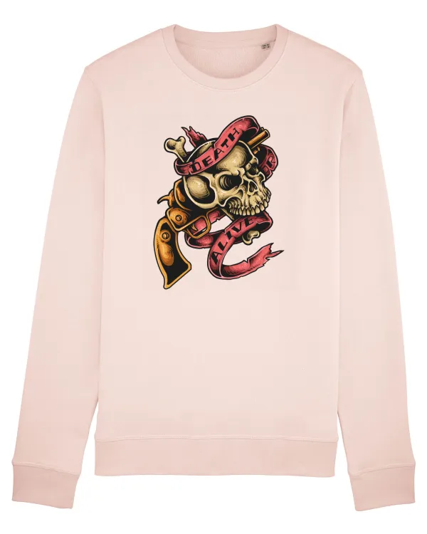 Bluză mânecă lungă Unisex Rise Candy Pink