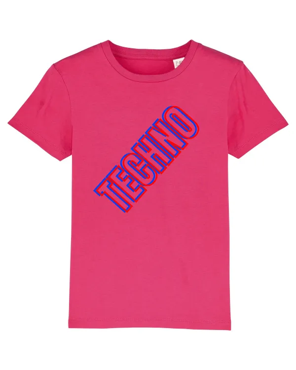 Techno Music Lover  Tricou mânecă scurtă  Copii Mini Creator