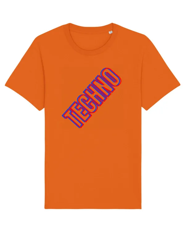 Tricou mânecă scurtă Unisex Rocker Bright Orange