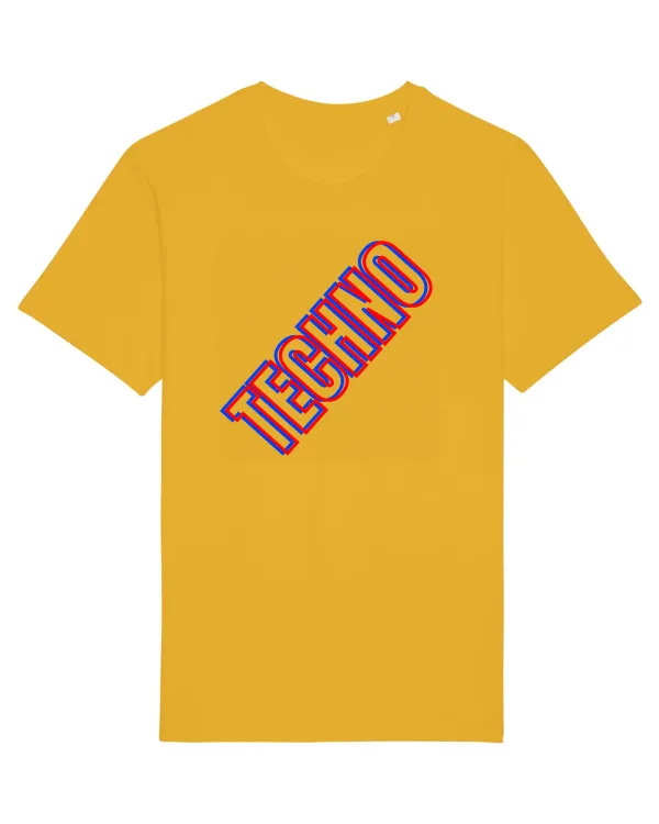 Tricou mânecă scurtă Unisex Rocker Spectra Yellow