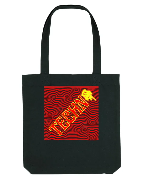 Techno Music Lover  Black