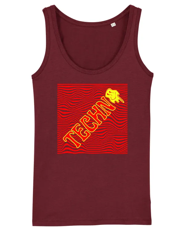 Techno Music Lover  Burgundy