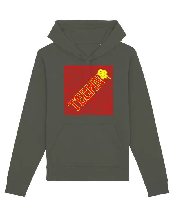 Techno Music Lover  Khaki
