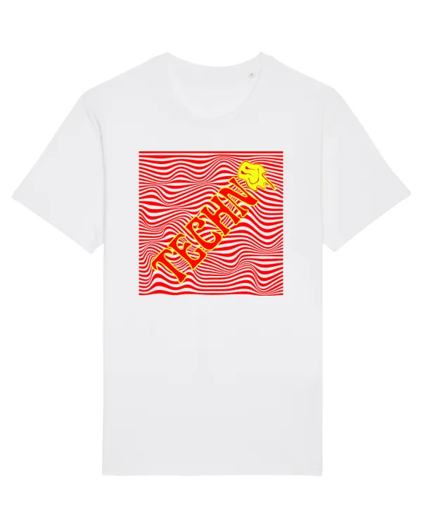 Techno Music Lover  White