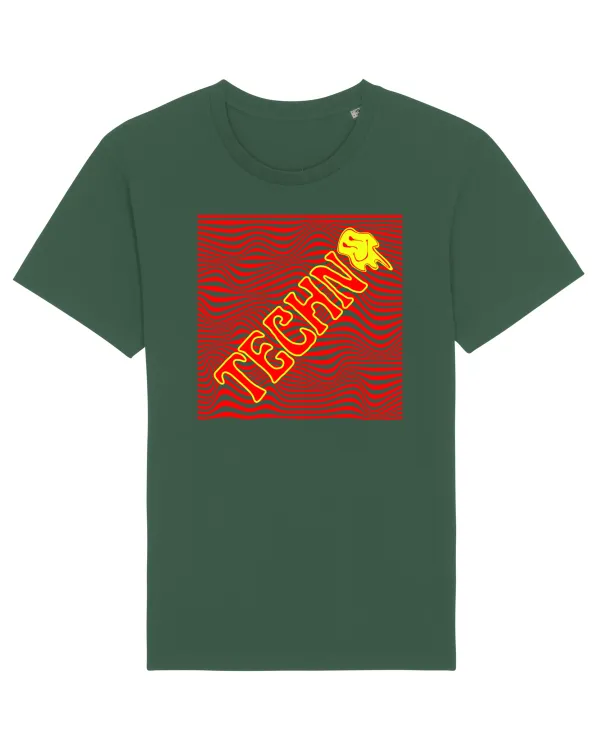 Techno Music Lover  Bottle Green