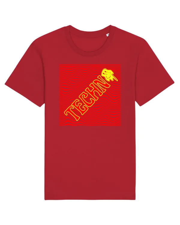 Techno Music Lover  Red