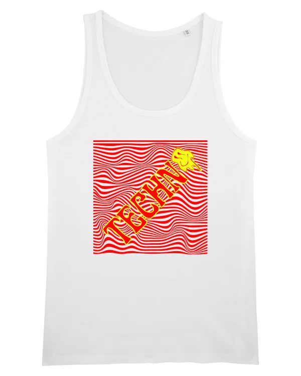 Techno Music Lover  White