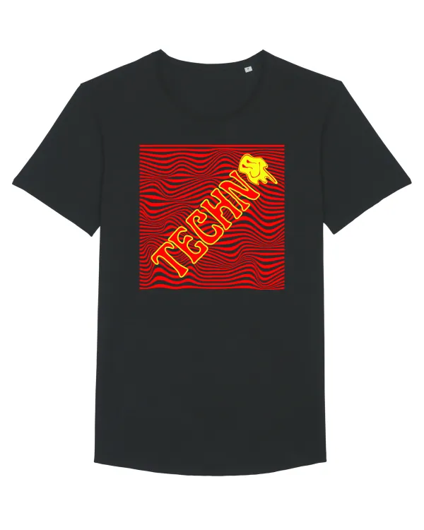 Techno Music Lover  Black