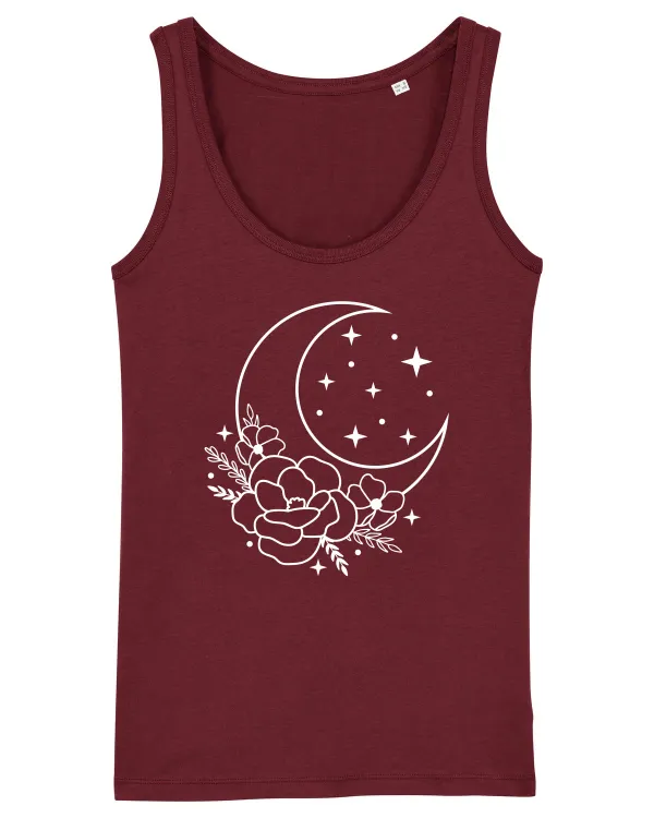 Celestial Flower Burgundy