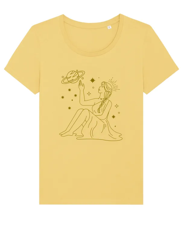 Saturn Planet Celestial Girl Jojoba