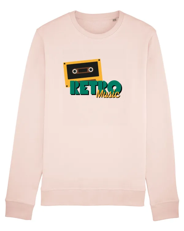 Bluză mânecă lungă Unisex Rise Candy Pink