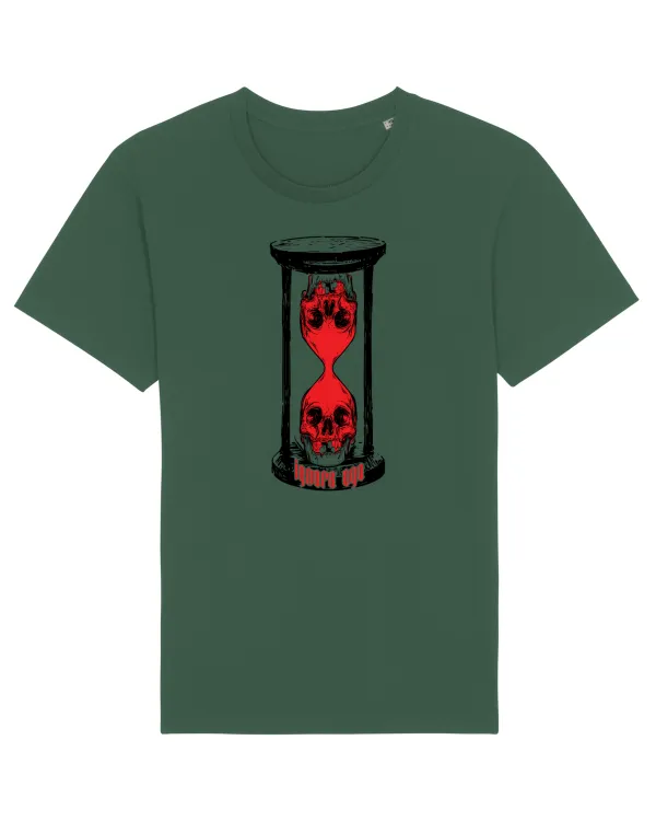 Hourglass Bottle Green