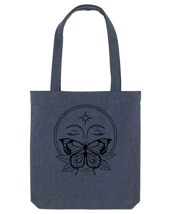 Mystycal Butterfly Full Moon Midnight Blue