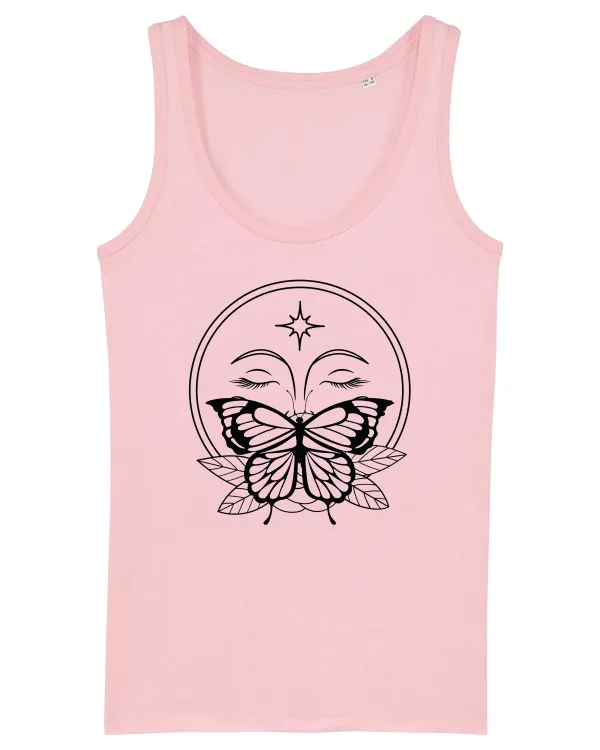Mystycal Butterfly Full Moon Cotton Pink