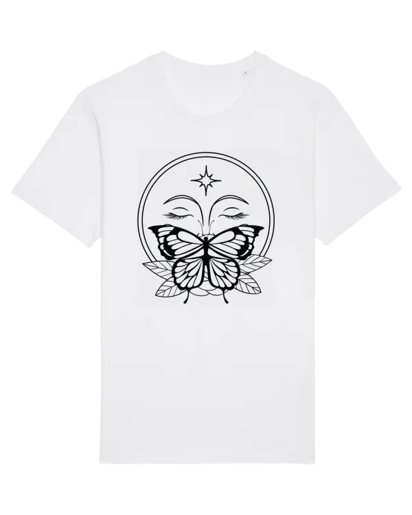 Mystycal Butterfly Full Moon White