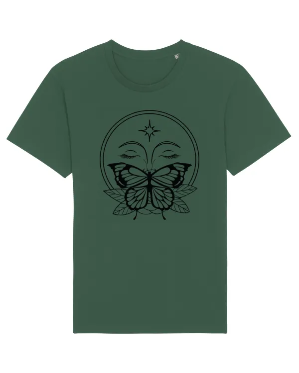 Mystycal Butterfly Full Moon Bottle Green