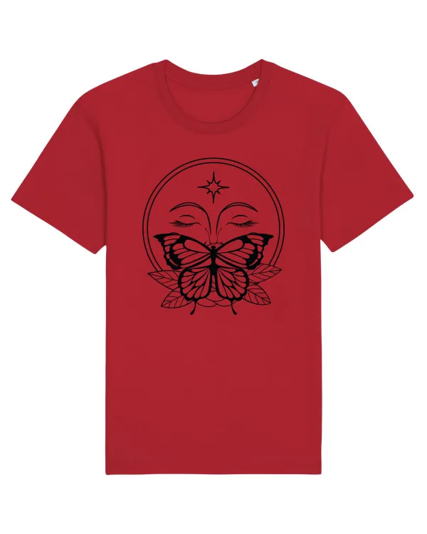 Mystycal Butterfly Full Moon Red