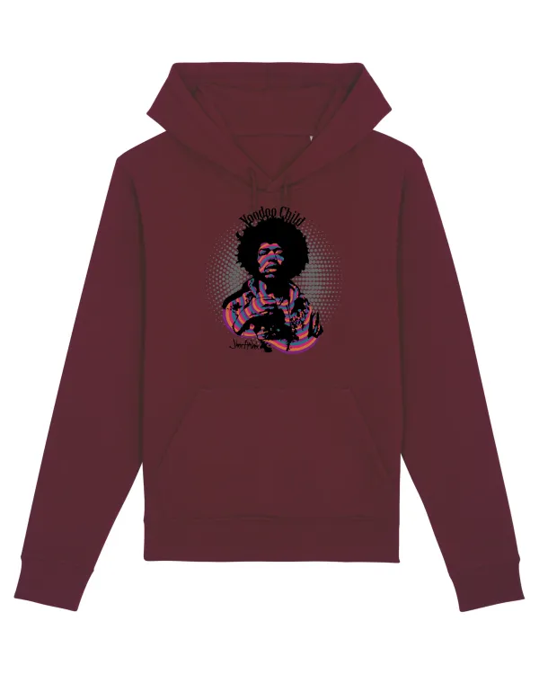 Jimi Hendrix 1 Burgundy