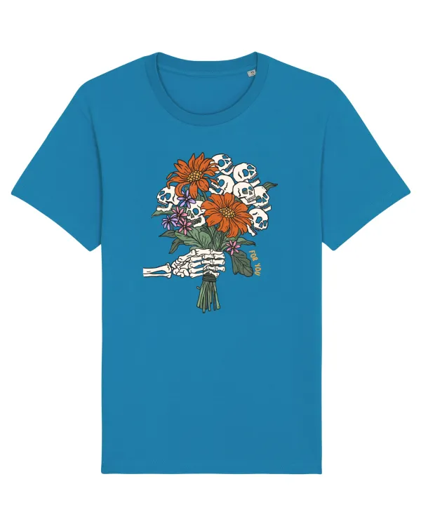 Tricou mânecă scurtă Unisex Rocker Azur